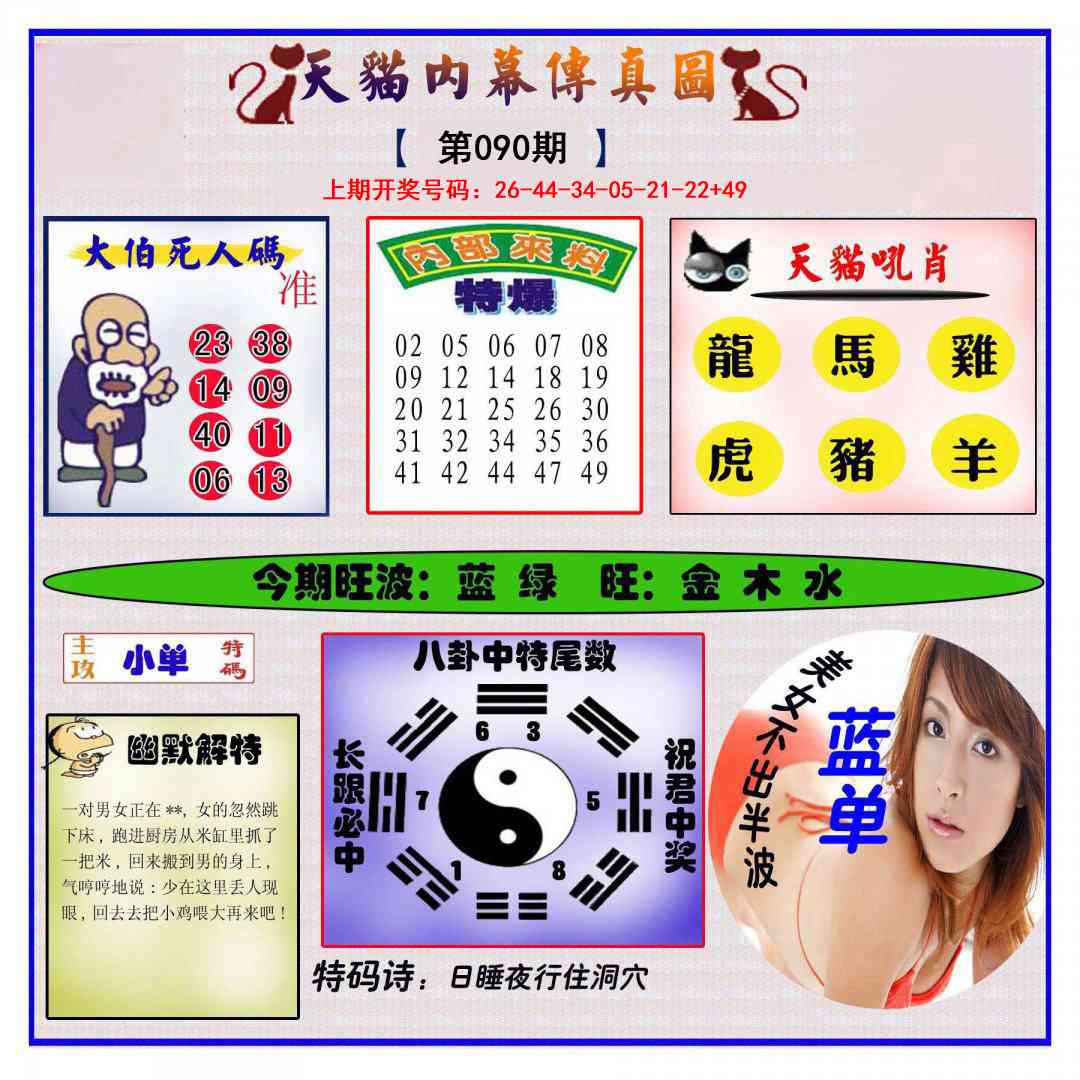 090期内幕传真图[图]